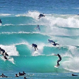 Surfles aan de Gold Coast